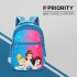 Priority Achiever 008 Believe In Yourself 35 Liters Red Stylish College Bag | Printed Backpack Unisex Bag For College Office Suitable For Men & Women (25892)