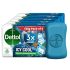Dettol Icy Cool Bathing Soap Bar With 3x intense cooling (625gm), 125gm – Pack of 5