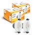 Orient Electric Pacific Air Decor | 1200Mm Bee Star Rated Ceiling Fan | Durable & Long-Lasting | Strong And Reliable| Aesthetic Look | Warranty (2 Years) | (White, Pack Of 1)
