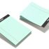NEELGAGAN Writeup Pad for Office, Writing Office Pads Premium 70 GSM Paper A4 Note Pad Ruled 100 Pages In Green Color (Pack Of 4)