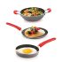 Iveo Indo-Green Aluminium Outer Lid Induction Base Pressure Cooker of 3Ltrs | Durable & Efficient Cooking for Induction & Gas Stoves | Ideal for Faster Meal Preparation | Warranty for 1 Year