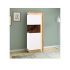 HomeTown Archer Engineered Wood Box Storage Queen Size Bed in Walnut Colour