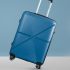 Stony Brook by Nasher Miles Axis Hard-Sided Polypropylene Cabin Luggage Teal 20 inch |55cm Trolley Bag Cabin Suitcase 8 Wheels – 20 inch