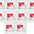 Crompton Domestic Recess LED Deep Cut Down Lighter Star Deep Glaze 6W (Warm White, Pack of 4)