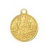 Bangalore Refinery 2 Gram Round Lakshmi 24k (999) Gold Pendant (without hook)