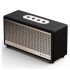 Boult Newly Launched Retroamp Z40 with 40W Bluetooth Speaker with Dual Dynamic Drivers, 14Hrs Playtime, Rugged Leather Body, Type-C Charging, Karaoke Mic Input, BTv 5.3 Portable Speaker (Royal Gold)