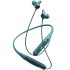 Ptron Tangentbeat In-Ear Bluetooth Wireless Headphones With Mic, Punchy Bass, 10Mm Drivers, Clear Calls, Dual Pairing, Fast Charging, Magnetic Buds, Voice Assist & Ipx4 Wireless Neckband (Dark Blue)