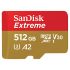 SANDISK Extreme 8TB Portable External SSD, 1050MB/s R, 1000MB/s W, 3m Drop Protection, IP65 Water/dust Resistant, PC,MAC & TypeC Smartphone Compatible, 5Y Warranty, Royal Blue Color