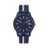 Lacoste Everett Qtz Basic Calendar Navy Round Dial Men’s Watch|Brown Leather Material|Brown Color Band – 2011310