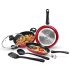 Wonderchef Ebony Hard Anodized Non-Stick Biryani Handi with Lid – 5L | Black, 1 Piece