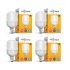 Longway Kestro 2 Liter Electric Kettle with Stainless Steel Body for Water Boiling, Tea/Coffee, Noodles And Soups (Black & Silver, 1500 Watt)