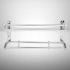 Sellzy® 4001 Heavy Stainless Steel Nickel, Chrome Bathroom Shelf Accessories – 1 Piece