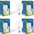 Larah by Borosil Classic Opalware Dinner Set, 6 -Piece, White