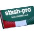 Stash-Pro Emergency Supply Rolling Papers Box – 50 Booklets | Each Booklet: 3 King Size (109×45mm) Natural Brown Papers + 3 Roach Tips | Slow Burn Rolling Papers