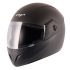 Vega Crux ISI Certified Flip-Up Helmet for Men and Women with Clear Visor(Black, Size:L)