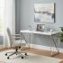 Home Centre | Denver | Engineered Wood | Center Table | Coffee Table | White | 1 Year Warranty