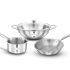 CELLO Non-Stick 12 Cavity Appam Patra Single Handle with Stainless Steel Lid