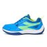 SG Ease Badminton Shoes for Men | Lightweight Non-Marking Indoor Sports Shoes | Breathable, Anti-Skid & Durable | Ideal for Badminton, Pickleball, Padel, Court & Indoor Tennis | Electric Blue/Lime Green