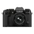 Fujifilm X-T50 40 MP APS-C X-Trans Sensor|Retro Style mirrorless Camera|4k/6.2k vlogging|High Speed Recording FHD 240fps|Advance AF with 15-45mm Optical Zoom Lens f/3.5-5.6 – Black