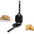 Aadhik Non-Stick 12 Cavity Appam Patra Paniyarakkal One Side Handle With Steel Lid, Aluminium Appam Maker, Panayirakal- Grey